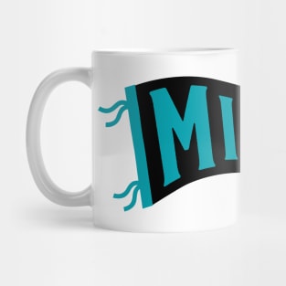 Miami Pennant - White Mug